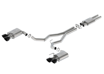 2024 MUSTANG DARK HORSE 5.0L SPORT ACTIVE CAT-BACK - BLACK TIP