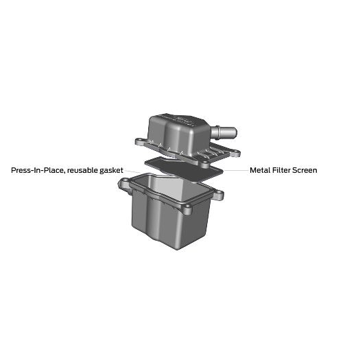 2024+ MUSTANG 5.0L AIR/OIL SEPARATOR KIT L & R