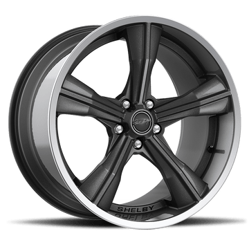 Carroll Shelby Wheels CS11 - 20 x 11 in. - 5 x 114.3 - 50mm Offset - Gunmetal
