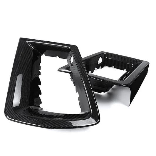 Real Carbon Fiber Front Grille Side Corner cover For Mustang GT S650