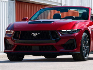 Ford Mustang Pony Grille Emblem - Chrome