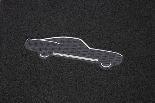 MUSTANG BLACK FLOOR MATS