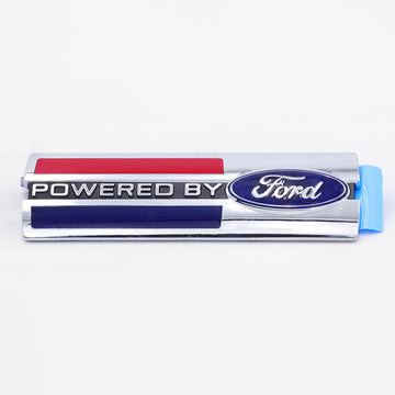 Power by Ford Badge Chrome