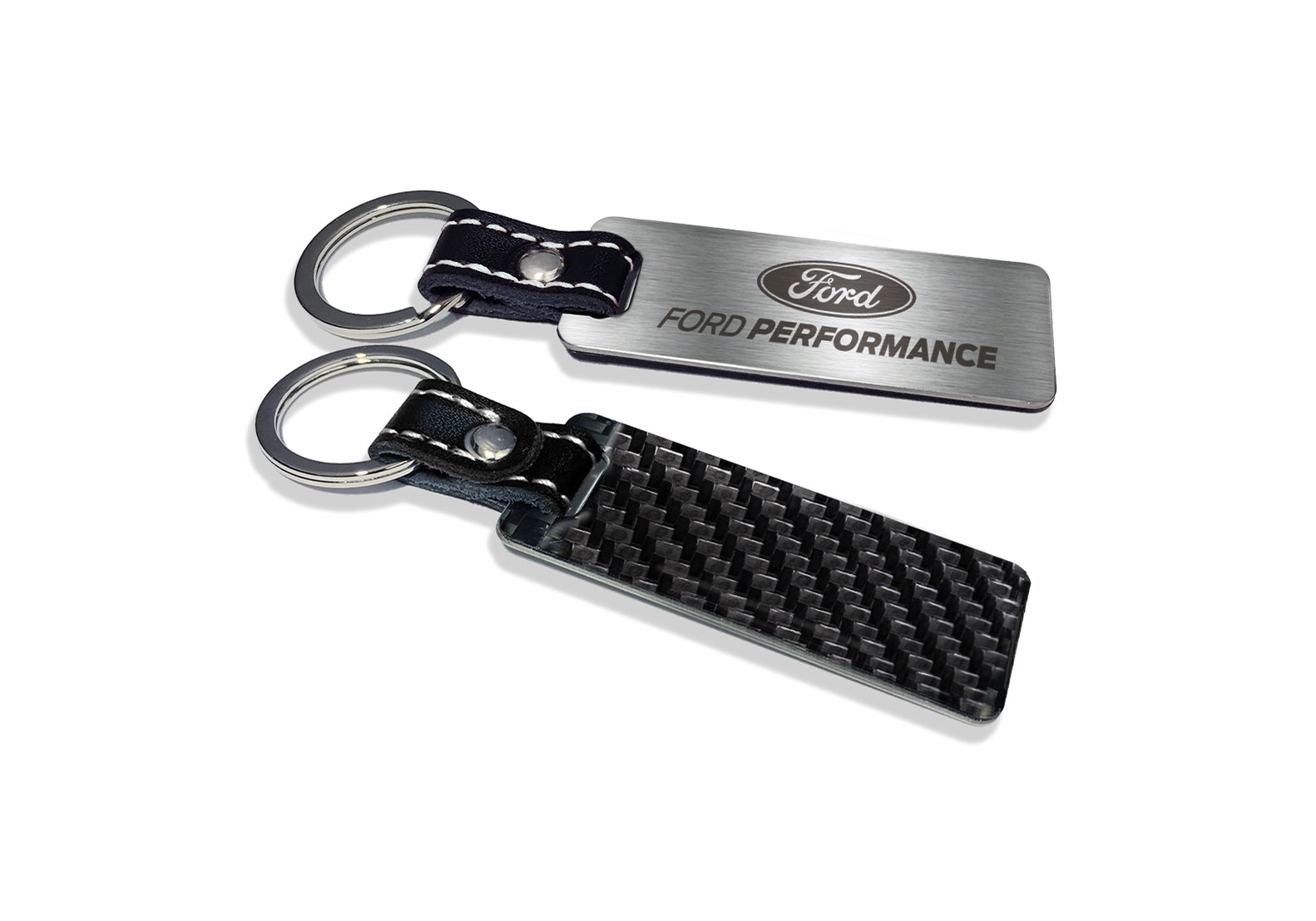 Mpf Keychain FPP CARBON FIBER & STAINLESS STEEL KEYCHAIN