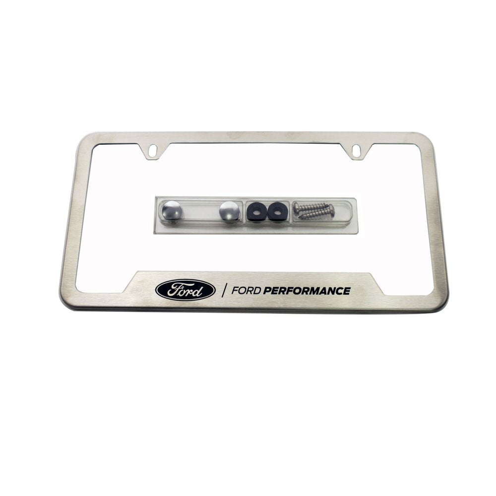 Ford Performance Plate Frame Brushed