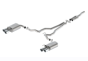 2024 MUSTANG 2.3L EXTREME ACTIVE CAT-BACK - CHROME TIP