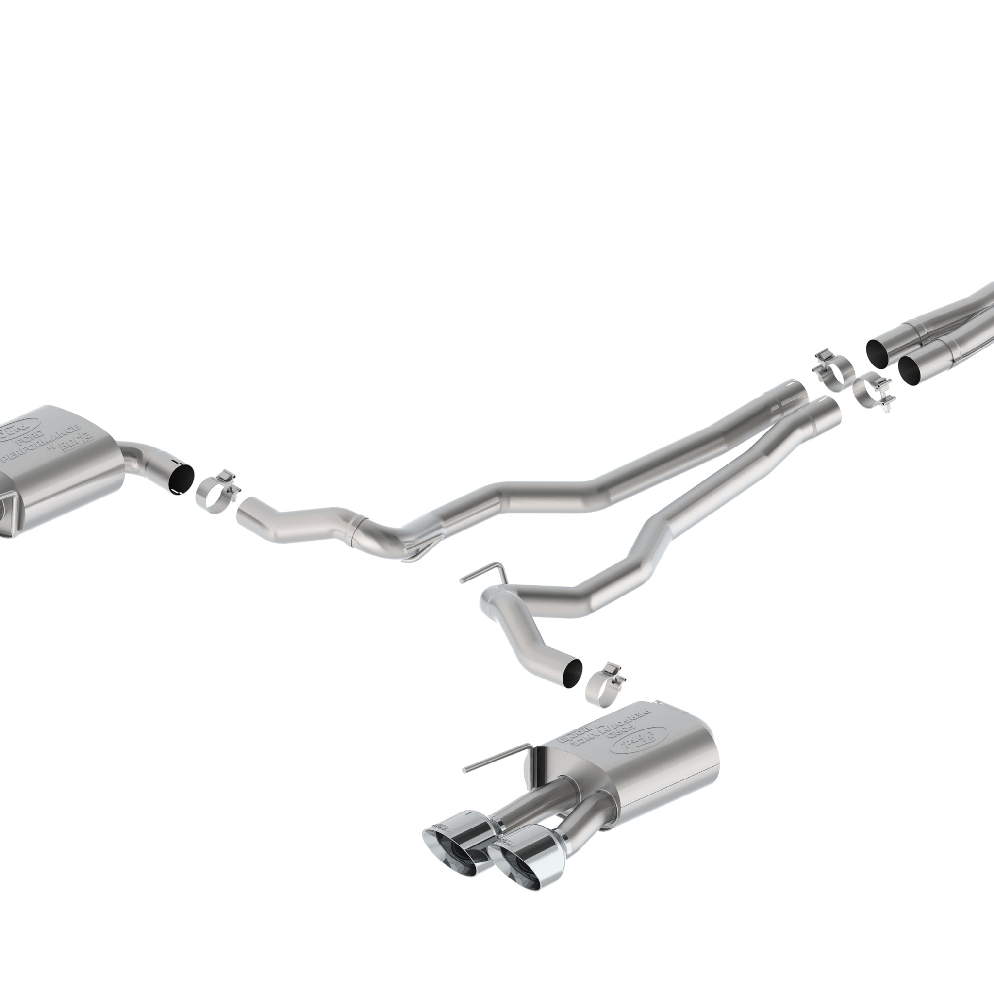 2024 MUSTANG 5.0L EXTREME NON-ACTIVE W/VALANCE-CHROME TIP