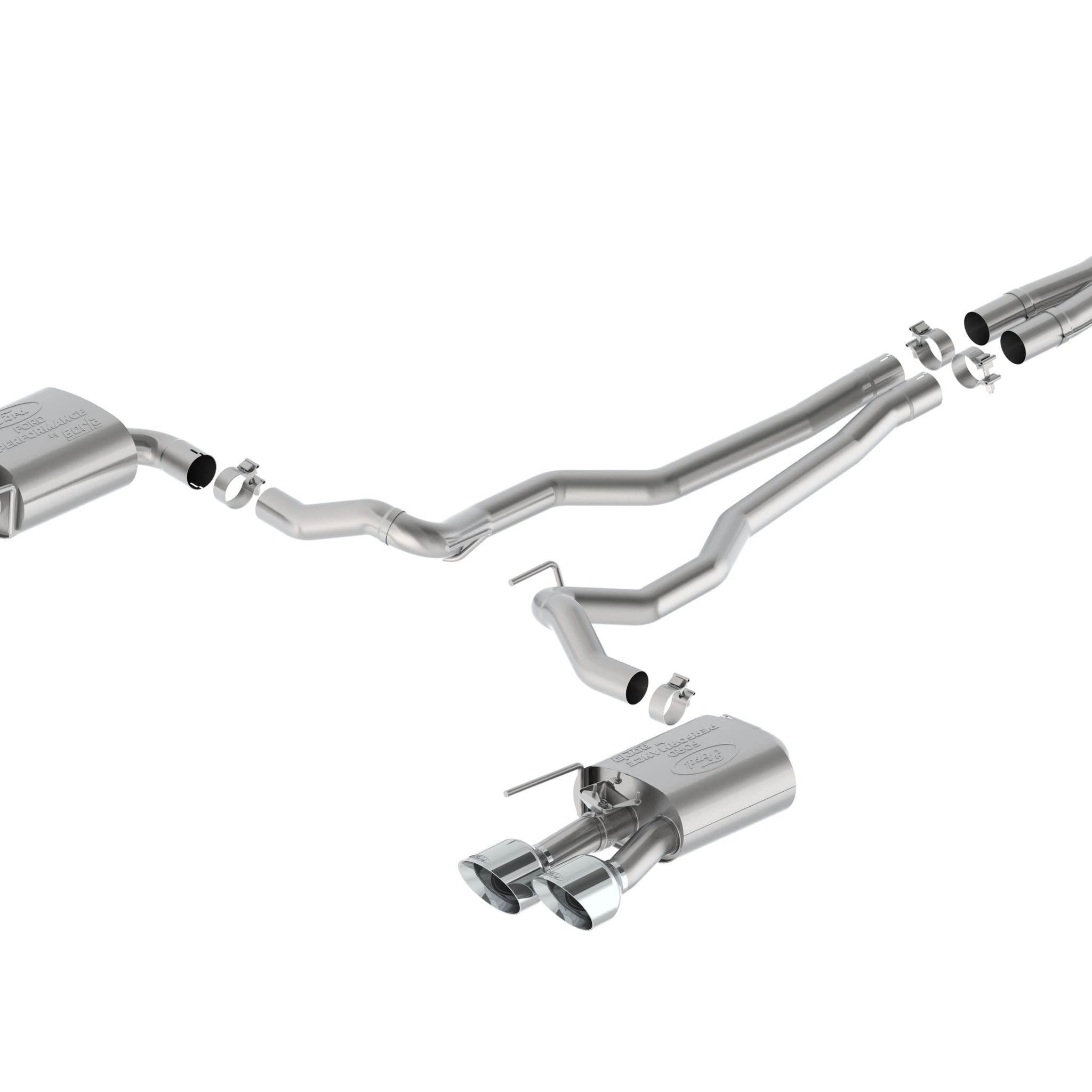 2024 MUSTANG 5.0L EXTREME ACTIVE W/VALANCE - CHROME TIP