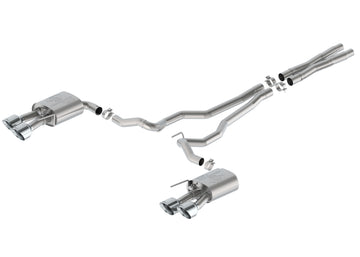 2024 MUSTANG 5.0L EXTREME ACTIVE AXLE-BACK W/VALANCE - CHROME TIP