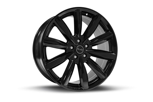 Carroll Shelby Wheels CS80 - 20 x 9.5 in. - 5 x 114.3 - 37mm Offset - Gloss Black