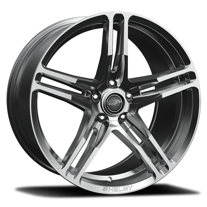 Carroll Shelby Wheels CS14 - 20 x 9.5 - 5 x 114.3 - 40mm Offset - Chrome Powder