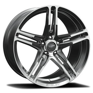 Carroll Shelby Wheels CS14 - 20 x 9.5 - 5 x 114.3 - 40mm Offset - Chrome Powder