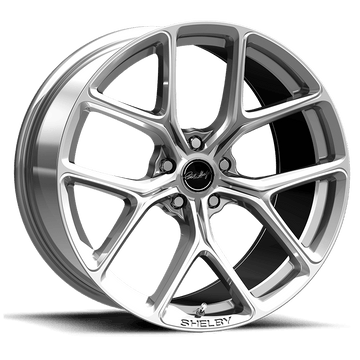 Carroll Shelby Wheels CS3 - 20 x 9.5 in. - 5 x 114.3 - 40mm Offset - Chrome Powder