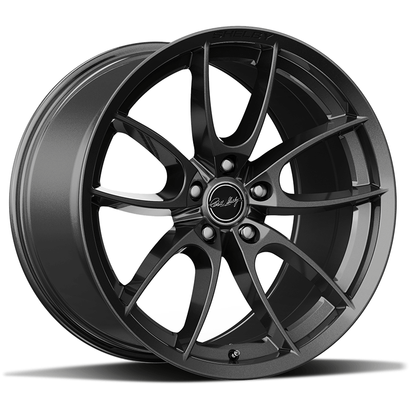 Carroll Shelby Wheels CS5 - 19 x 9.5 in. - 5 x 114.3 - 34mm Offset - Gunmetal