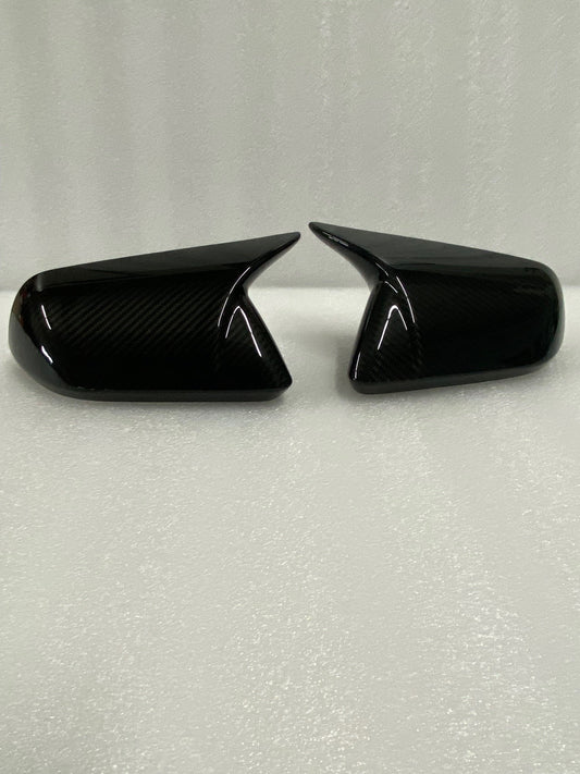 Real Carbon Fiber Mirror Covers without turn signal