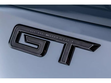 Ford Mustang GT Rear Emblem - Black