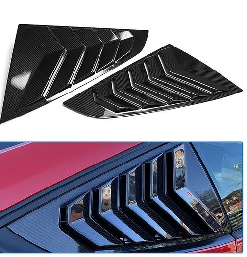 Carbon Fiber window louvers